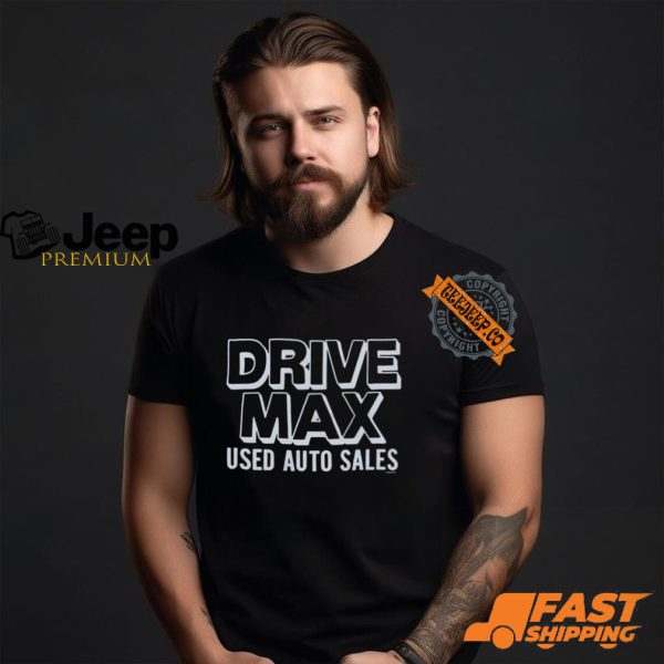 Deadpool Drive Max Used Auto Sales Standard Issue Employee Uniform t shirt3