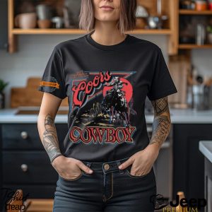 Coors Western Cowboy T Shirt0