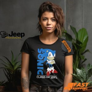 Sonic The Hedgehog Class Of 1991 Shirt