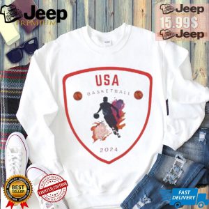 Team USA Supporters USA Basketball 2024 logo shirt3