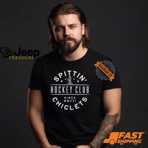 Spittin Chiclets Hockey Helmet Shirt