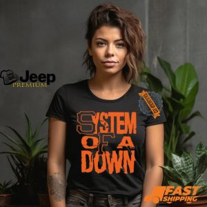 System Of A Down Sf Stacked Logo Shirt