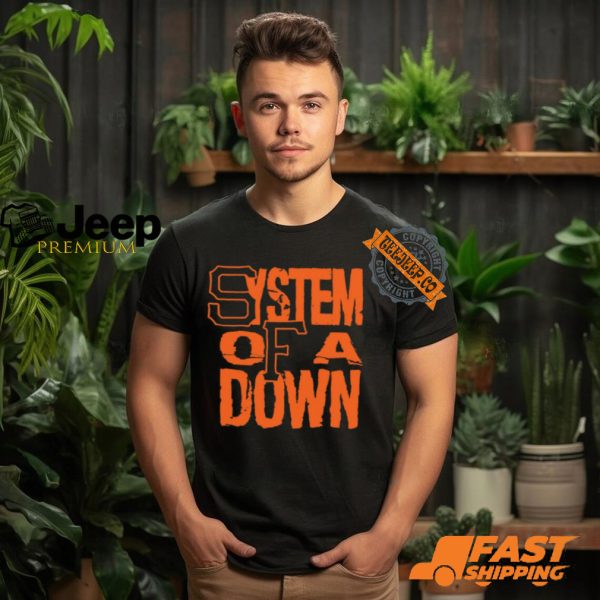 System Of A Down Sf Stacked Logo Shirt