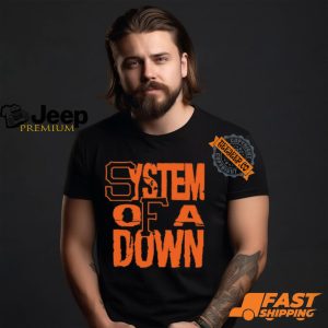 System Of A Down Sf Stacked Logo Shirt