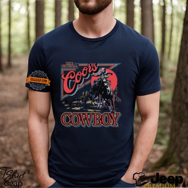 Coors Western Cowboy T Shirt2