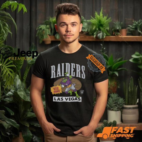 TMNT Donatello x Las Vegas Raiders Shirt