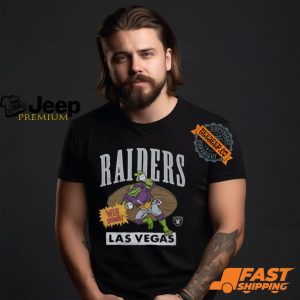 TMNT Donatello x Las Vegas Raiders Shirt