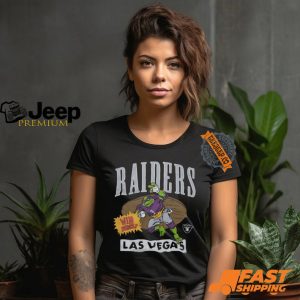 TMNT Donatello x Las Vegas Raiders Shirt