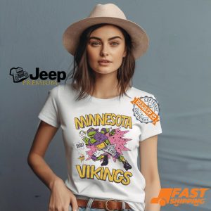 TMNT Donatello x Minnesota Vikings Shirt