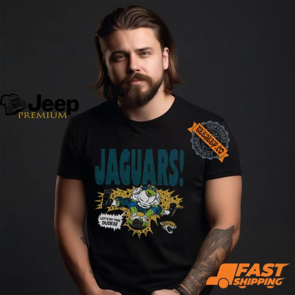 TMNT Leonardo x Jacksonville Jaguars Shirt