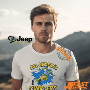 TMNT Leonardo x Los Angeles Chargers Shirt