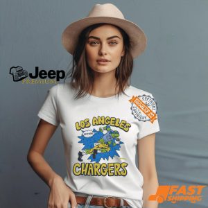 TMNT Leonardo x Los Angeles Chargers Shirt