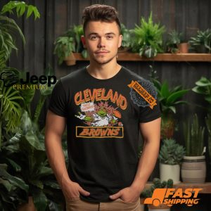 TMNT Michelangelo x Cleveland Browns Shirt