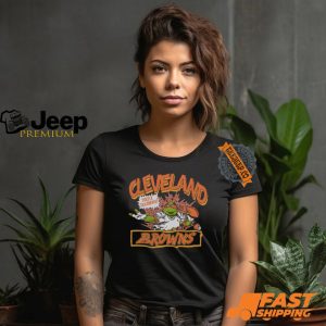 TMNT Michelangelo x Cleveland Browns Shirt