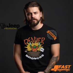 TMNT Michelangelo x Denver Broncos Shirt