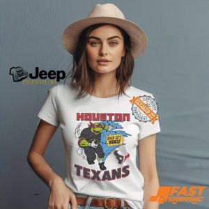 TMNT Raphael x Houston Texans Shirt