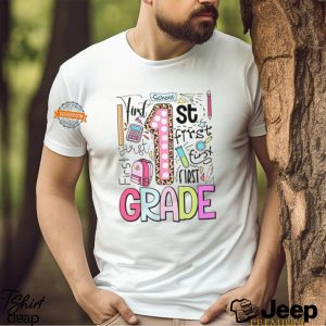 Adorable First Grade Shirt for Girl Back to School Shirt3