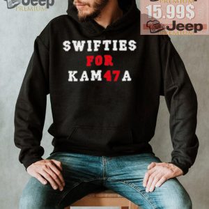 Official Swifties For Kam47a Shirt1