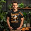 Tennessee Volunteers Black Retro T Shirt