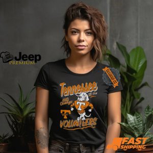 Tennessee Volunteers Black Retro T Shirt