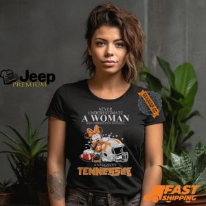 Tennessee Volunteers x Minnie Mouse Never Underestimate A Woman Who Understands Football And Loves Shirt