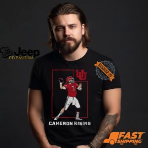 Utah Football Cameron Rising State Star Shirt1