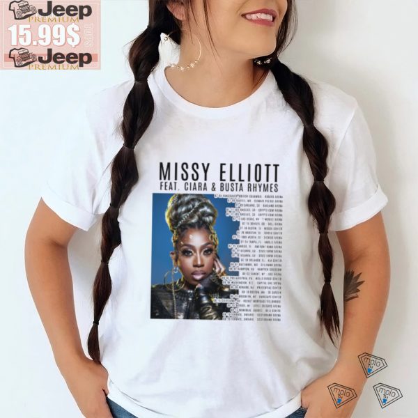 Missy Elliott Front Back T Shirt0