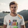 Star Wars Periodic Table White T Shirt0