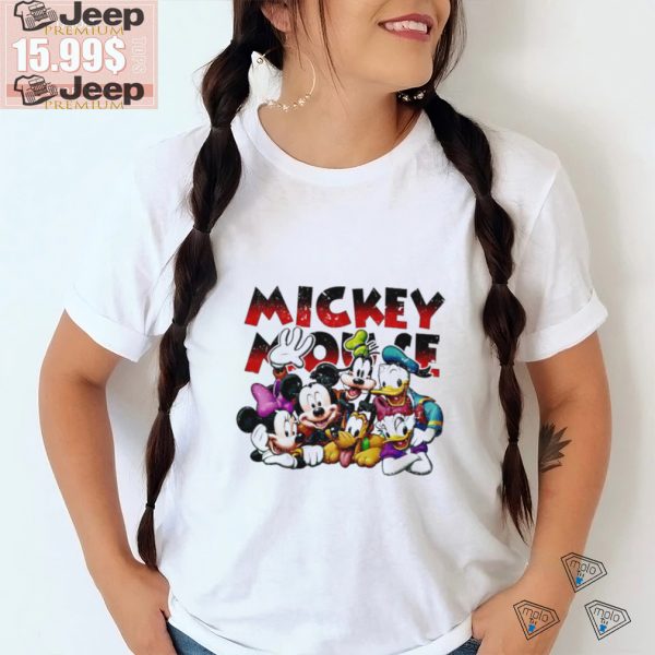 Disney Mickey mouse and friends vintage shirt0