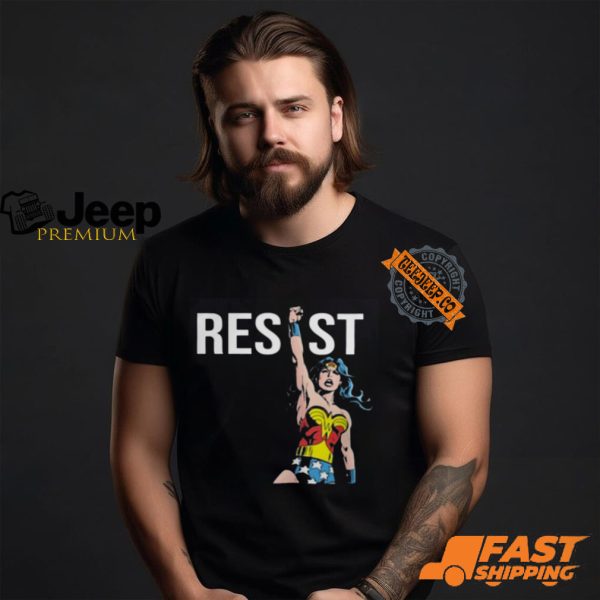 Wonder Woman Resist T shirt