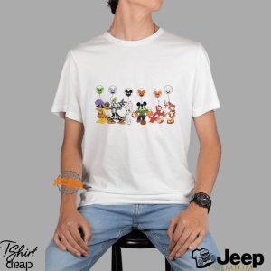 Disney Halloween Shirt Halloween Matching Shirt Disney Mickey and Friends Characters Halloween Balloons Tee Disney Halloween Skeleton Tee0