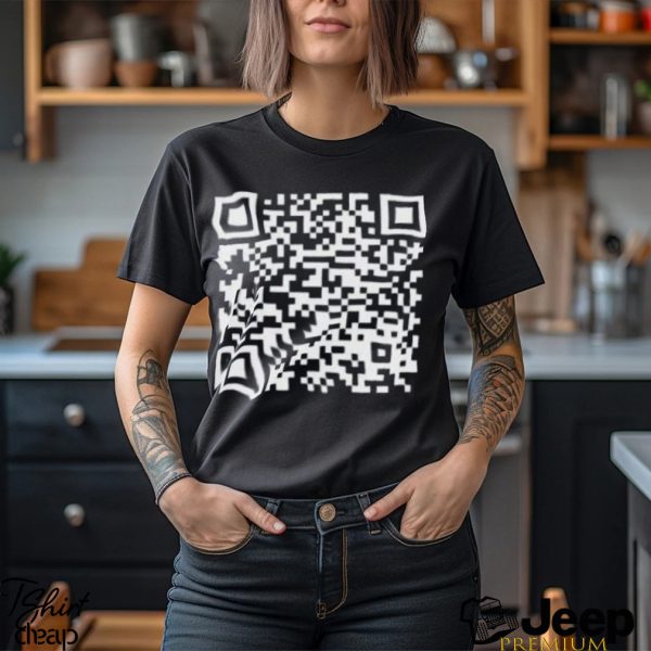 Qr Code With A Special Message Shirt2