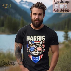 Kamala Harris for President 2024 Funny Cat Graphic shirt2