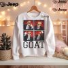 Official The greatest president photobooth cool Donald Trump goat T shirt0