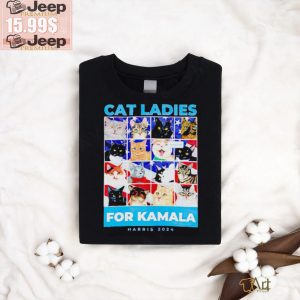 Cat Ladies for Kamala Harris 2024 shirt2