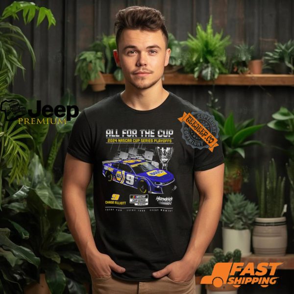 Chase Elliott Hendrick Motorsports Team Collection 2024 Nascar Cup Series Playoffs Napa T shirt2