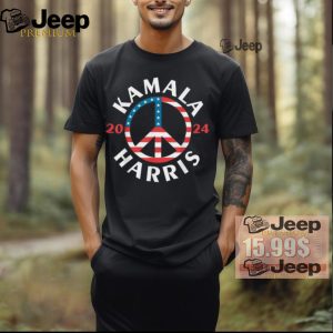 Official Kamala Harris 2024 usa peace T shirt2