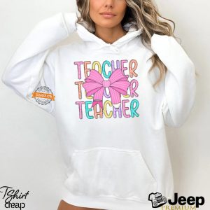 Coquette Teacher Back To School Shirt2