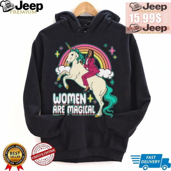 Women Are Magical Kamala Harris Unicorn Racerback Shirt0