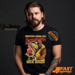 Hulk Hogan 80s Whatcha Gonna Do Pose T shirt1