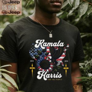 Kamala Harris 2024 For The People Madam President Eagle US Flag Shirt1