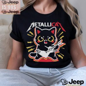 Black Cat Metal Band T Shirt1