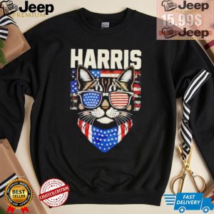 Kamala Harris for President 2024 Funny Cat Graphic shirt3