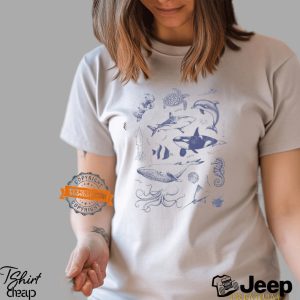 Vintage 90s Tattoo Sea Animal Tshirt1