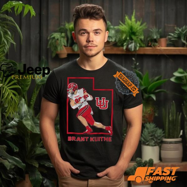 Utah Football Brant Kuithe State Star Shirt0