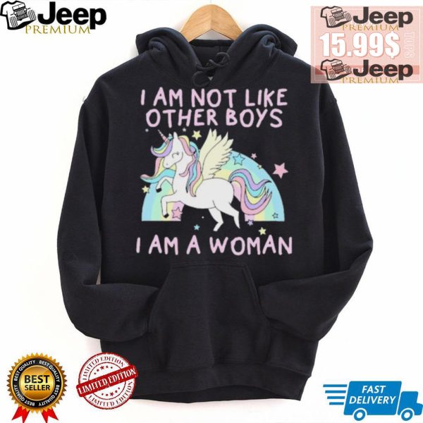 I am not like other boys i am a woman Unicorn shirt0