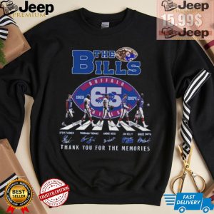 Official The Buffalo Bills Abbey Road 1959 2024 Thank You For The Memories Signatures shirt3