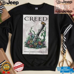 Official Creed Tour In Simpsonville SC On July 23 2024 Poster shirt3