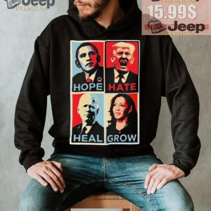 Official Meidastouch Hope Hate Heal Grow Shirt1