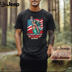 Official Us flag I stand with Trump 2024 T shirt2